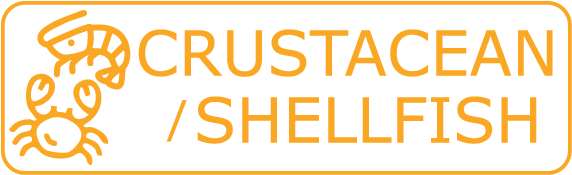 May contain crustacean or shellfish